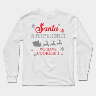 Merry Christmas Gift Family Xmas Funny Christmas Santa Long Sleeve T-Shirt